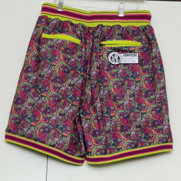 ⭐️RARE ⭐️ NWT STARTER X RICK AND MORTY MEN'S ATHLETIC SHORTS - Picture 9 of 9